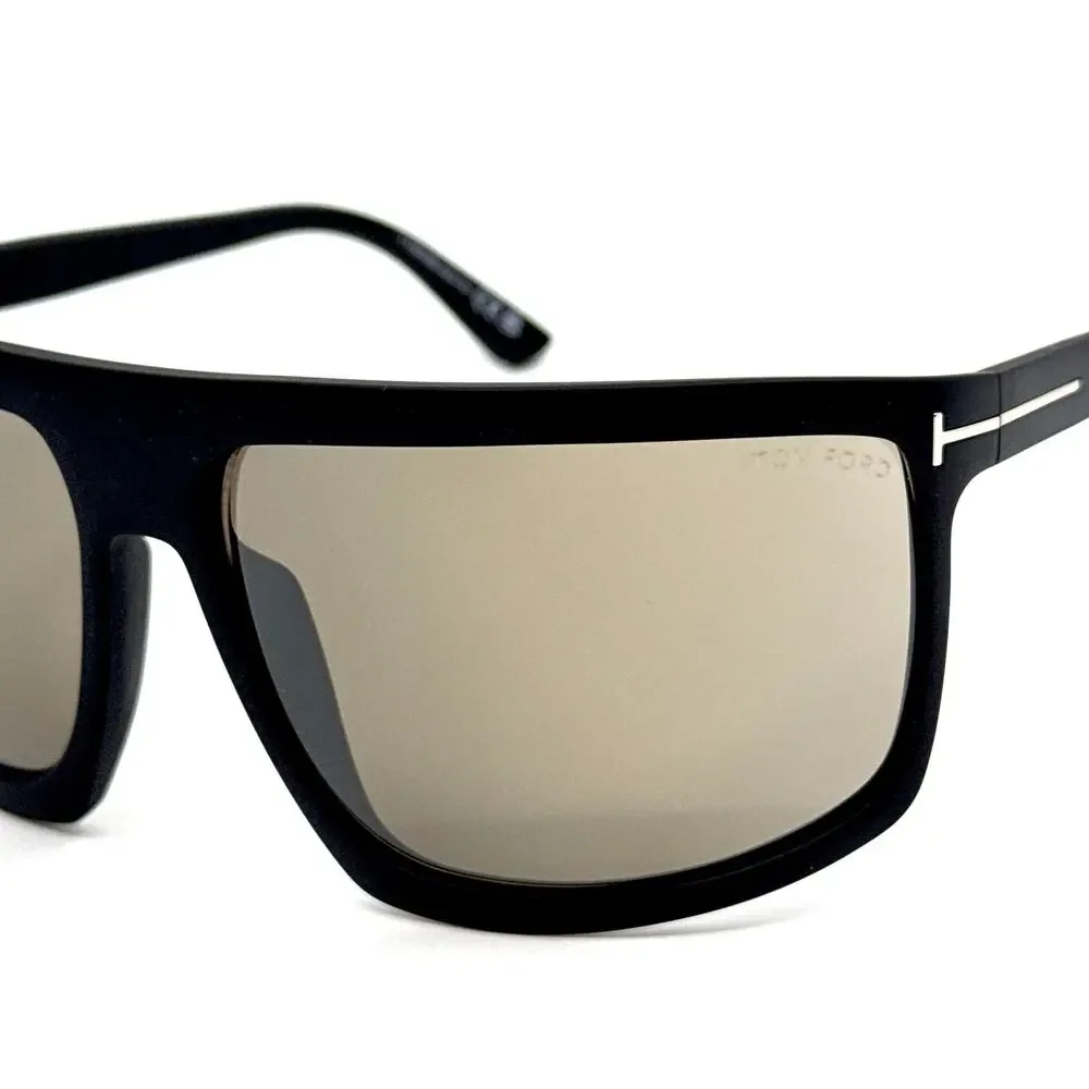 New! TOM FORD Clint-02 Sunglasses TF1066 02L, Authentic